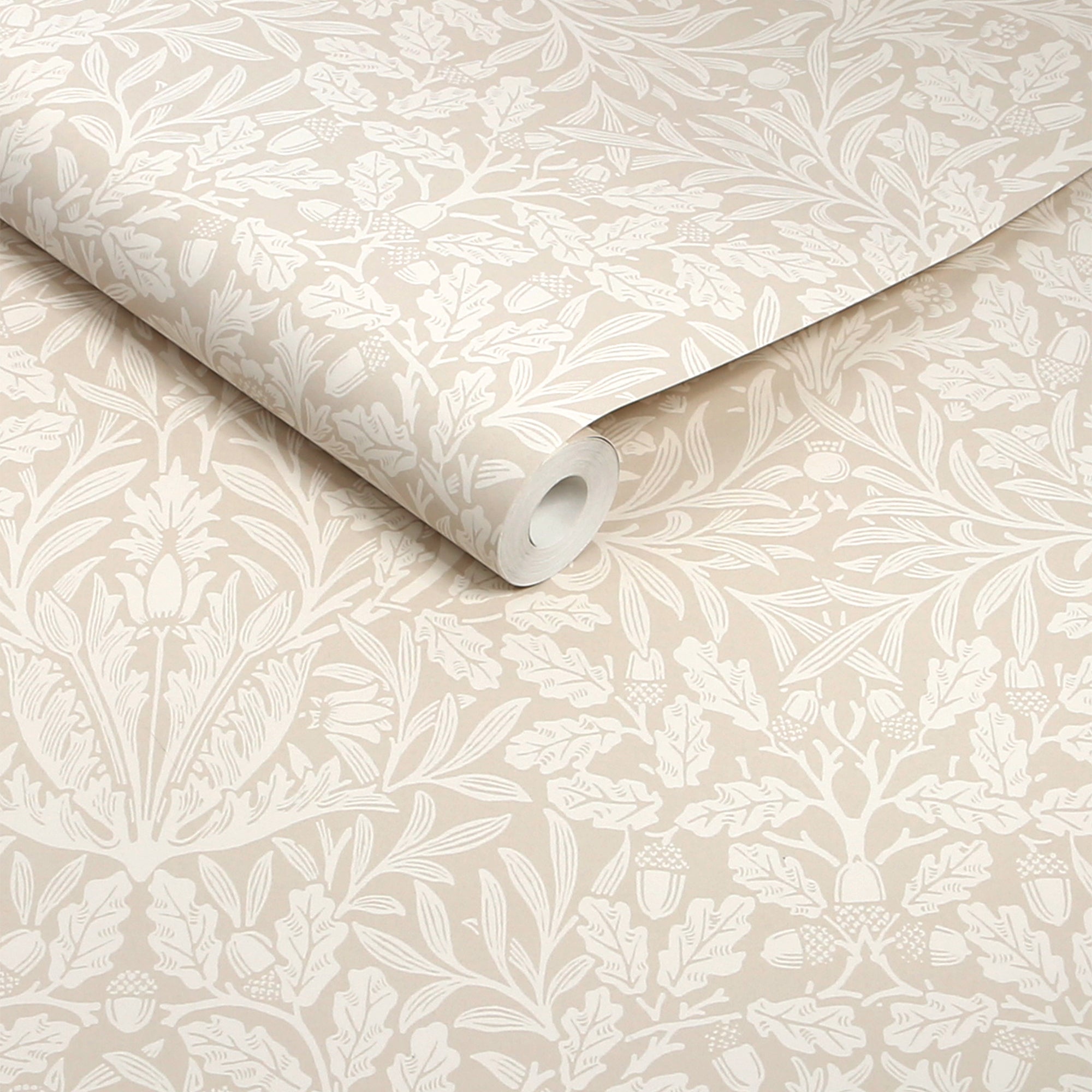 William Morris at Home Vliesbehang - Acorn Hessian - 1000x52