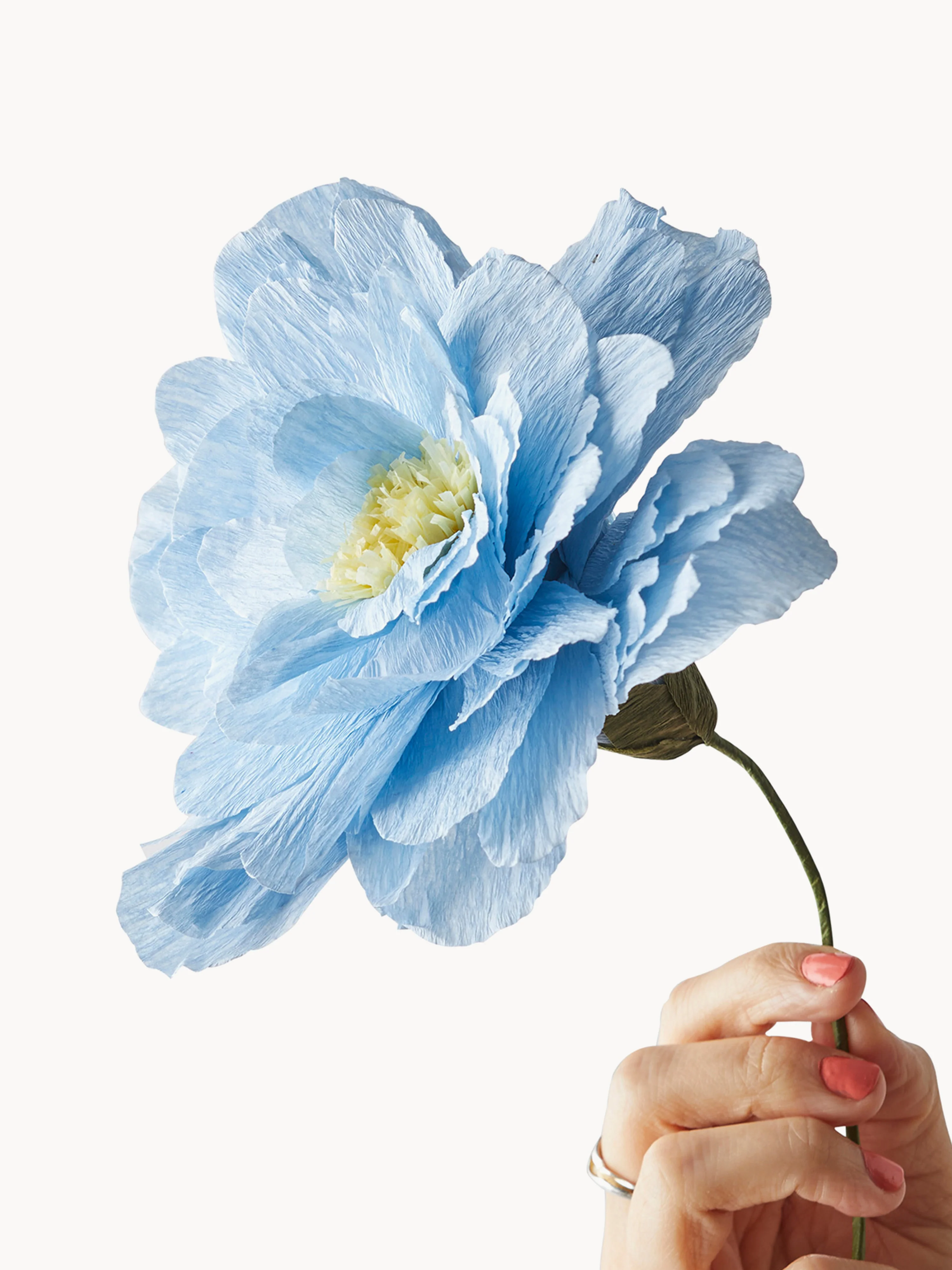 Handgemaakte kunstbloem Grand Peony