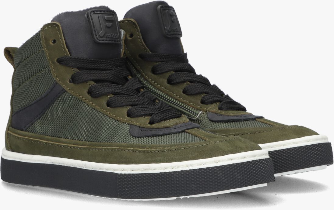JOCHIE & FREAKS groene jochie & freaks hoge sneaker tijn