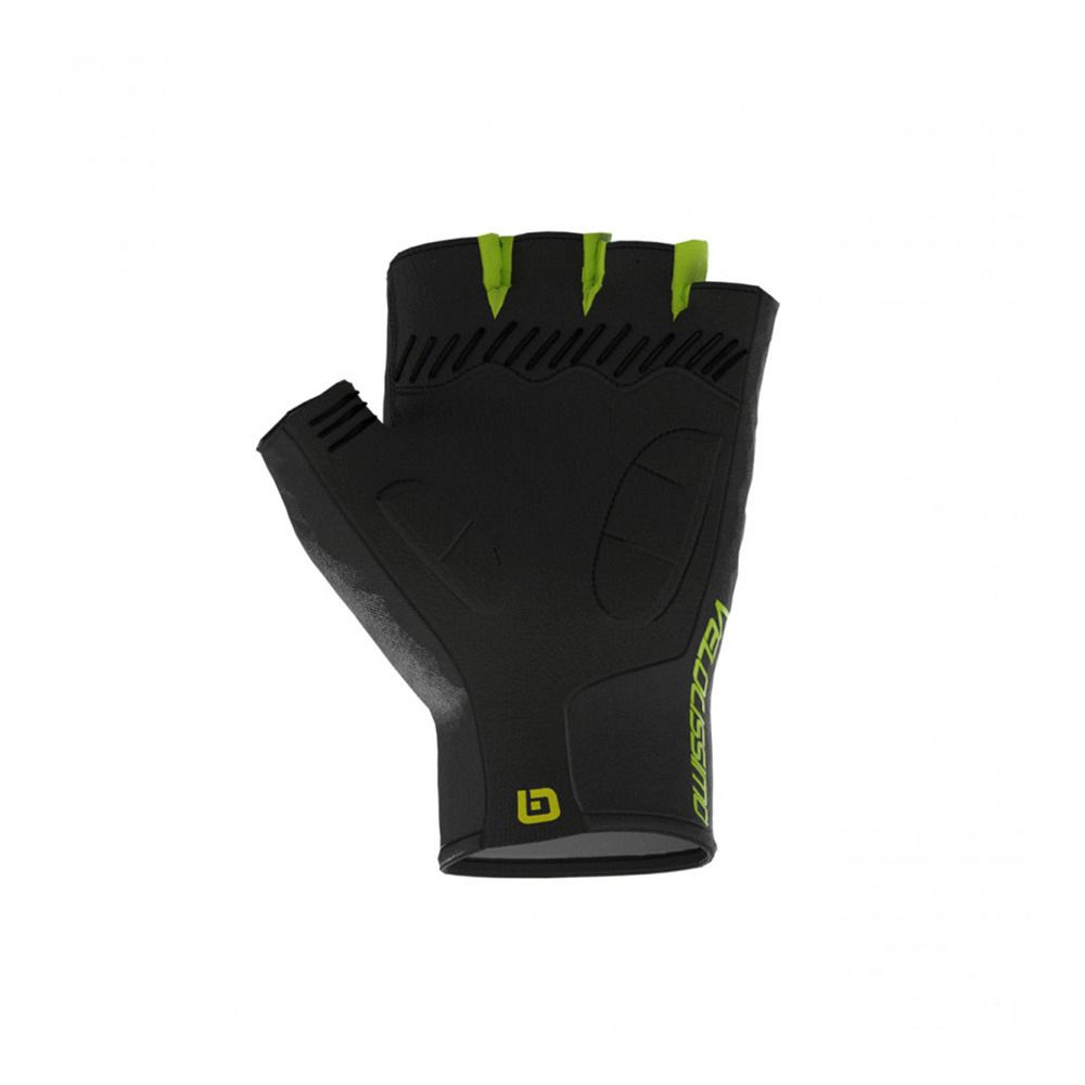 Ale VELOCISSIMO - Mitaines nro-giallo fluo/blk-fluo yellow