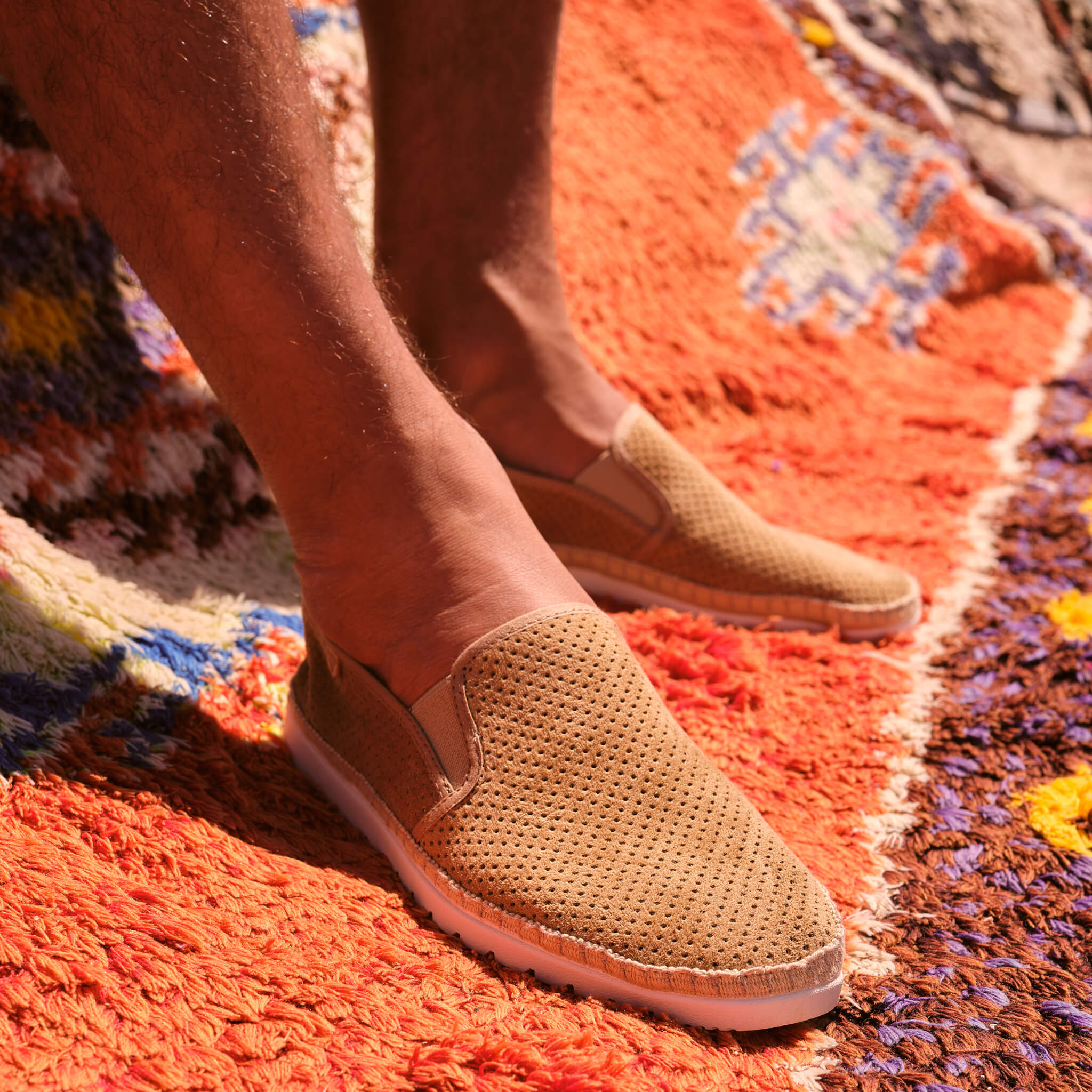 Boly-Espadrille en cognac