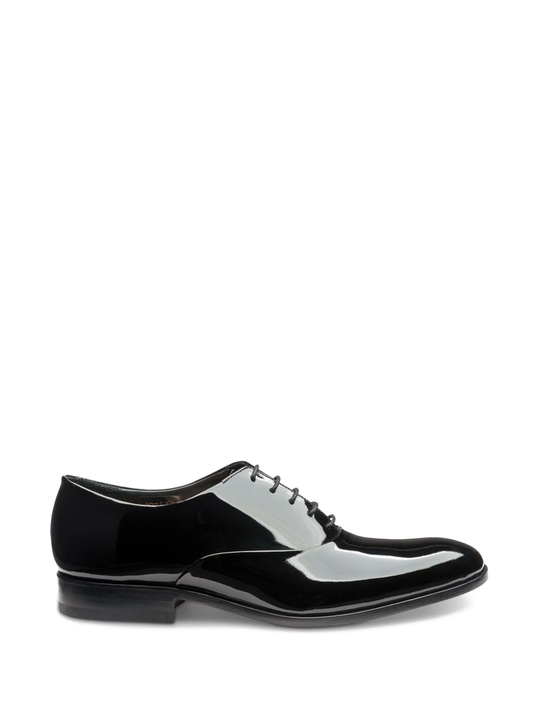 Loake - Zwarte lakleren Oxford-kostuumschoenen