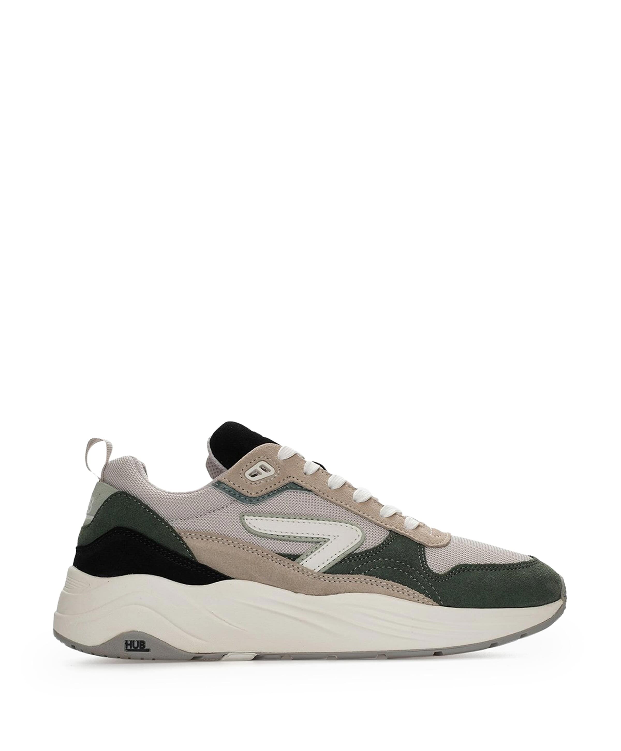 Hub Glide S43 heren sneakers beige
