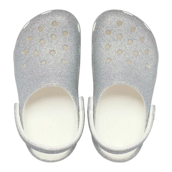 Crocs Classic Iridescent Glitter Clog Instappers Junior