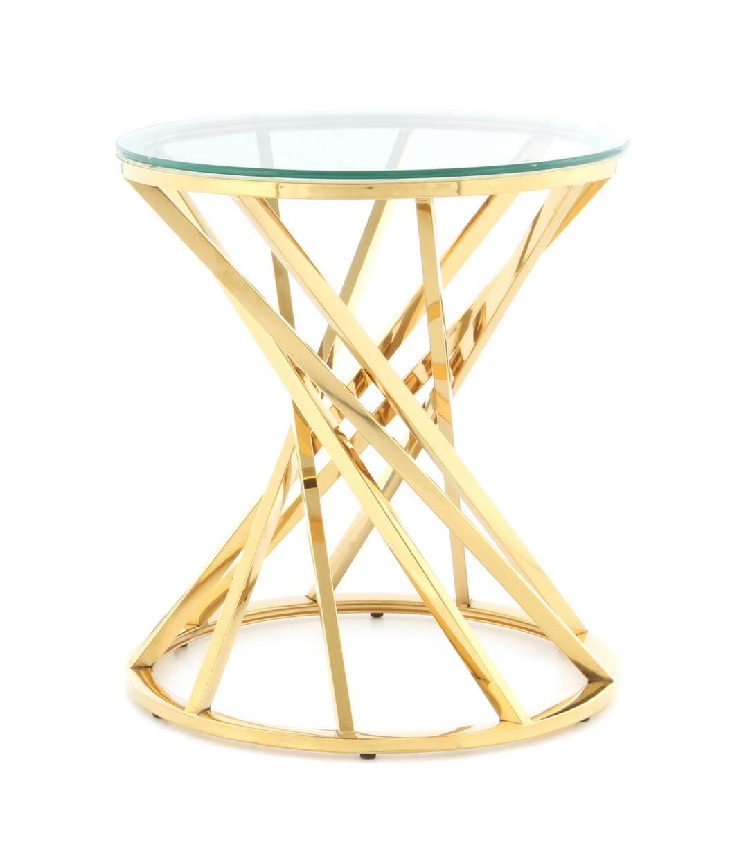 Table basse EJU en acier inoxydable fait main