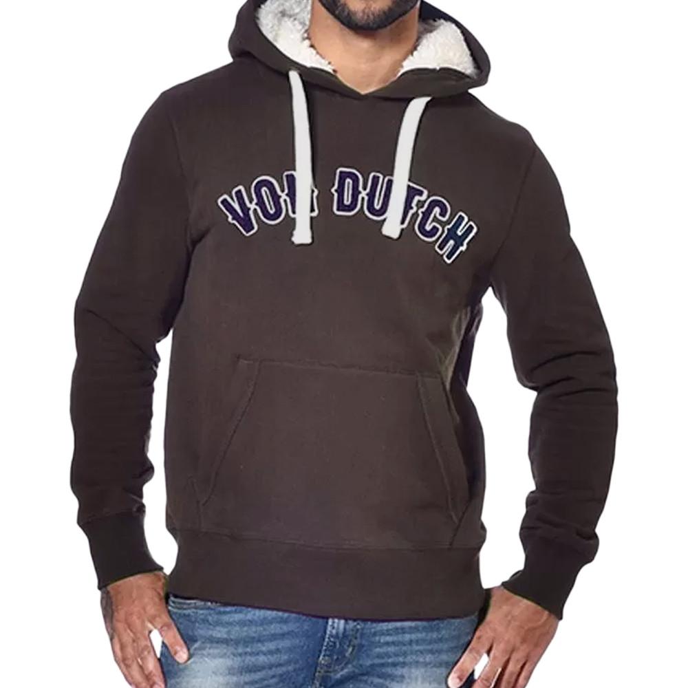 Von Dutch Sweat à Capuche Marron Homme Von Dutch Must