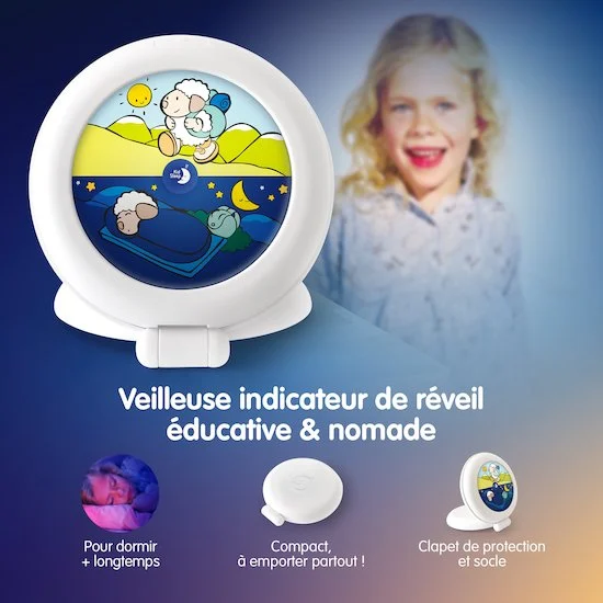 Kid'Sleep Globetrotter - Indicateur de réveil   Blanc        de               Pabobo