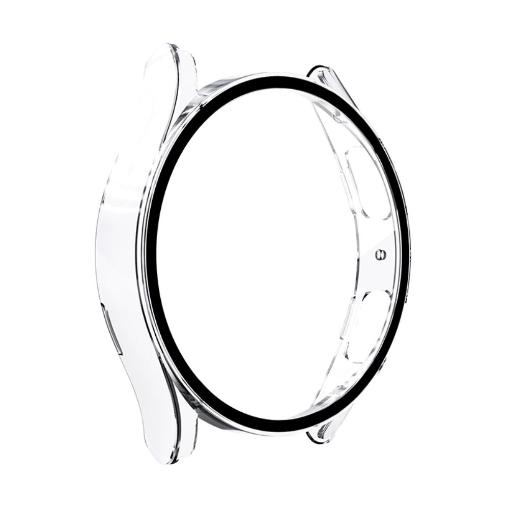 Samsung Galaxy Watch 5 / 4 (40 mm) Hardcase Bumper   Display Schutzglas - Transparent