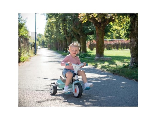 SMOBY - Tricycle baby balade plus bleu