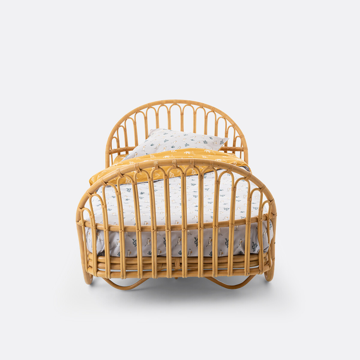 LA REDOUTE INTERIEURS<br>Cama infantil vintage de vime com base, Malu
