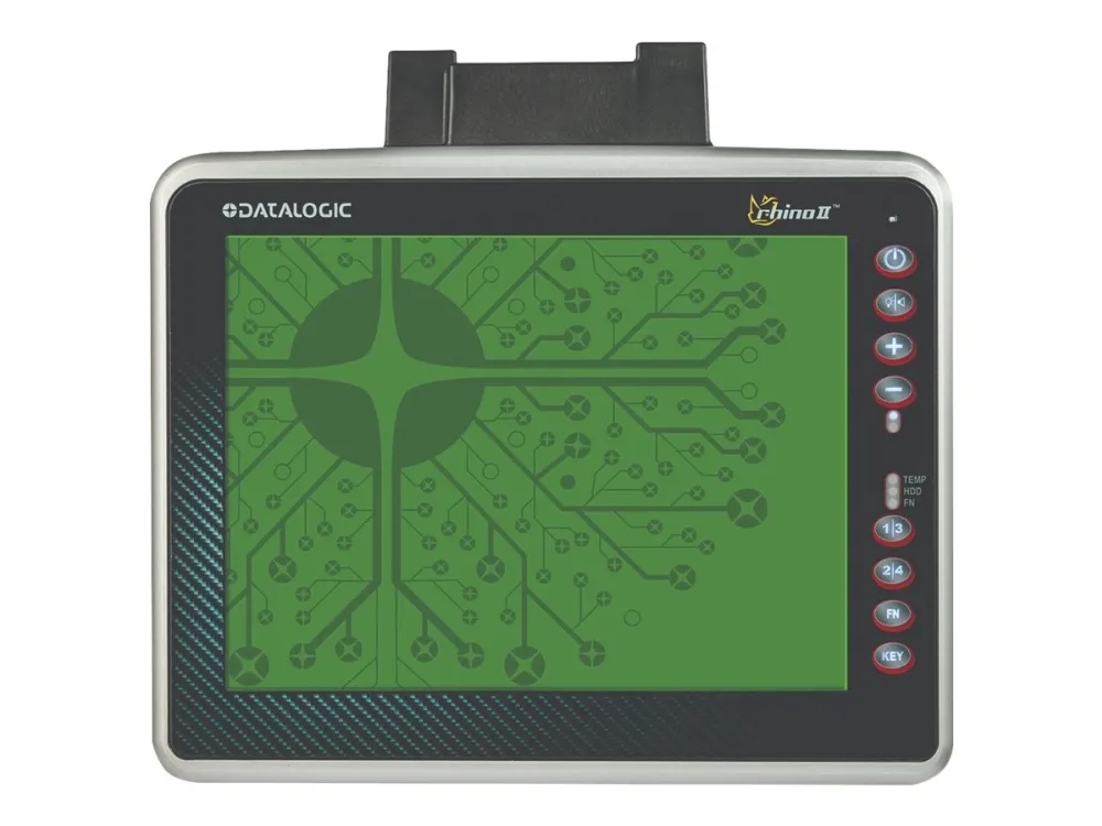 Datalogic Rhino II - Grov - køretøjsmonteret computer - Intel Atom - E3845 - Win 10 IoT Enterprise 64-bit - 4 GB RAM - 32 GB SSD - 10.4