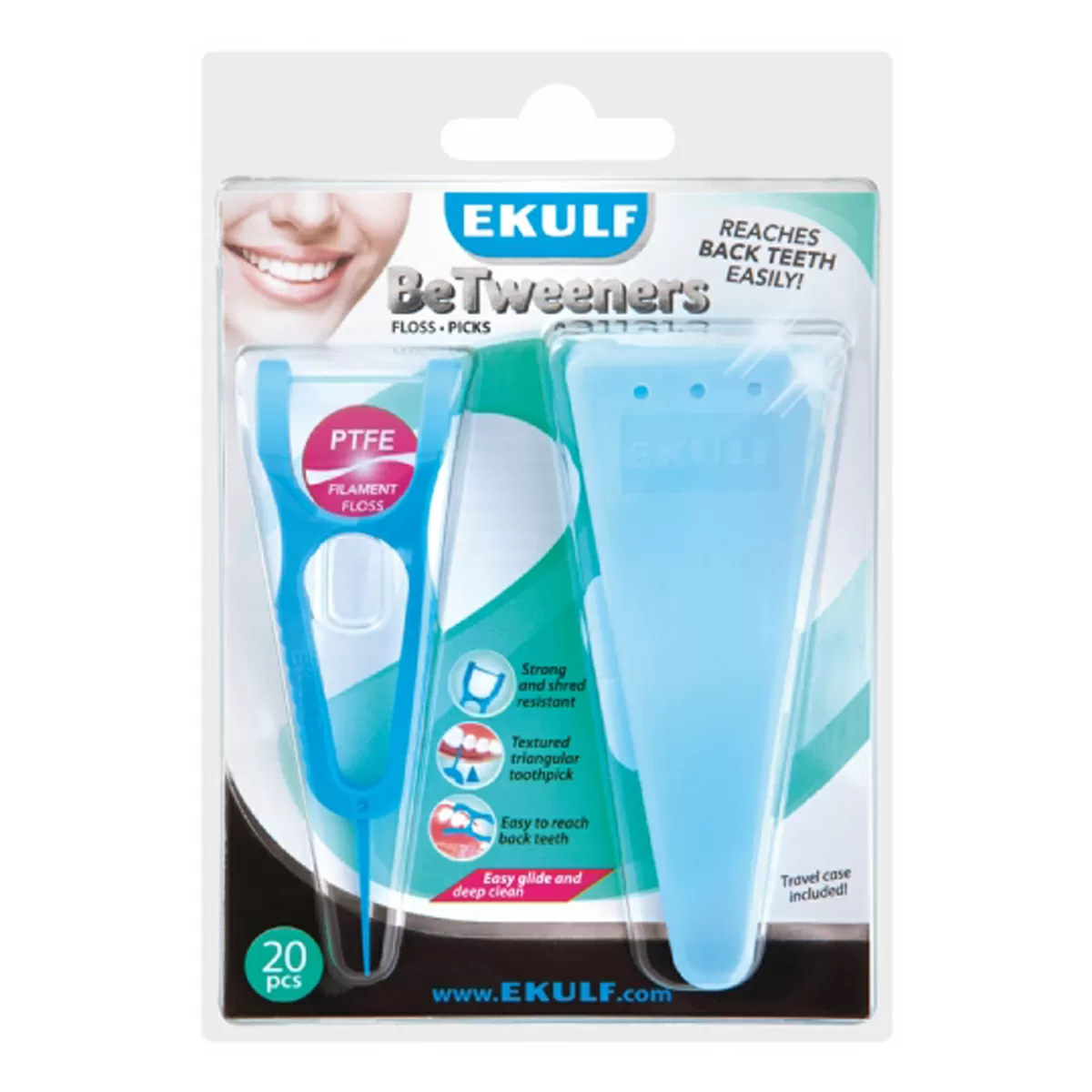 Ekulf BeTweeners floss picks - 20 stk.