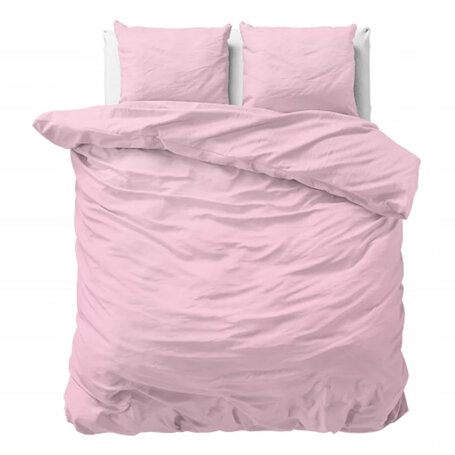 Dekbedovertrek Stone Washed - Roze