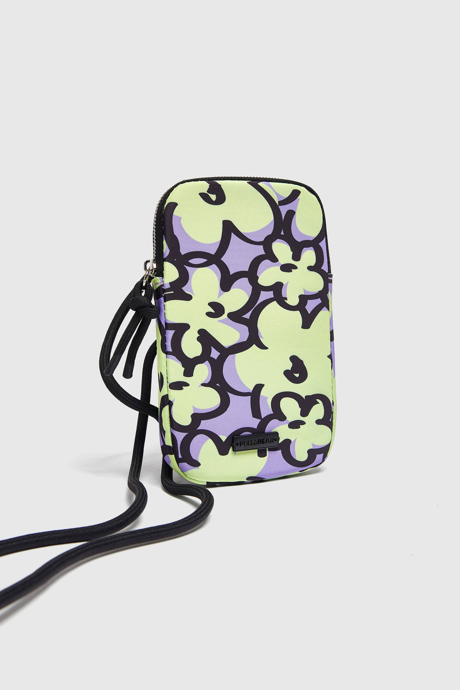 SUPORTE PARA CELULAR COM ZÍPER - VERDE
