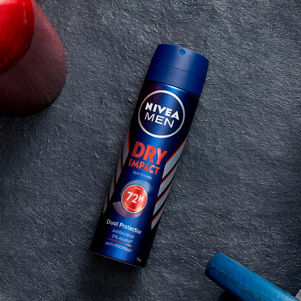 Nivea Men Dry Impact Deospray - 150 ml.