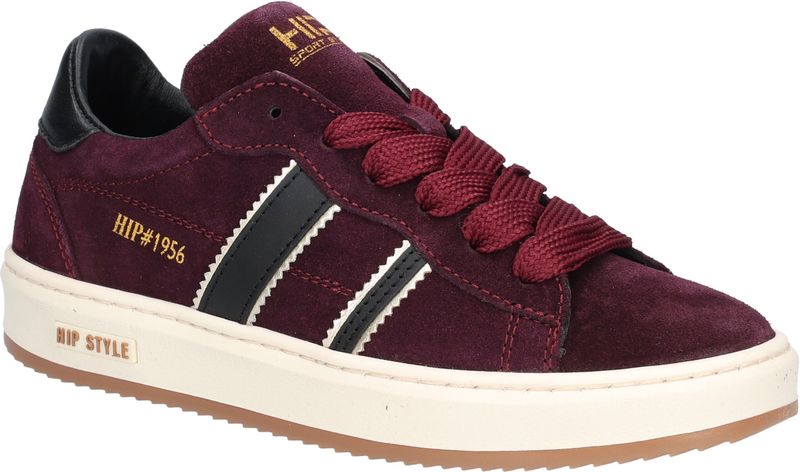 Hip - H1102 - Lage Sneaker - Bordeaux