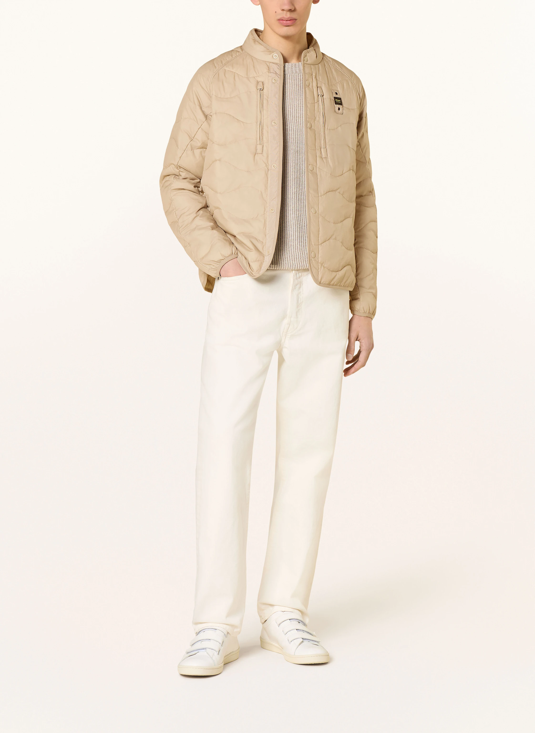 Blauer Steppjacke TOVAR