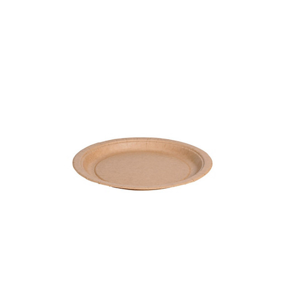 Assiettes en kraft ?23 cm - Lot de 50