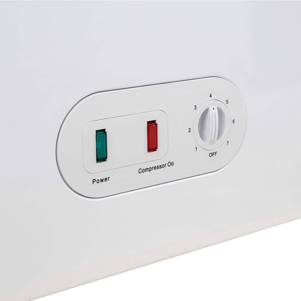 Gefriertruhe ECO 650 I Tiefkühltruhe groß 550L I Kühltruhe abschließbar I Gefriergerät mit Klappdeckel I Gefrierschrank -18°C bis -22°C