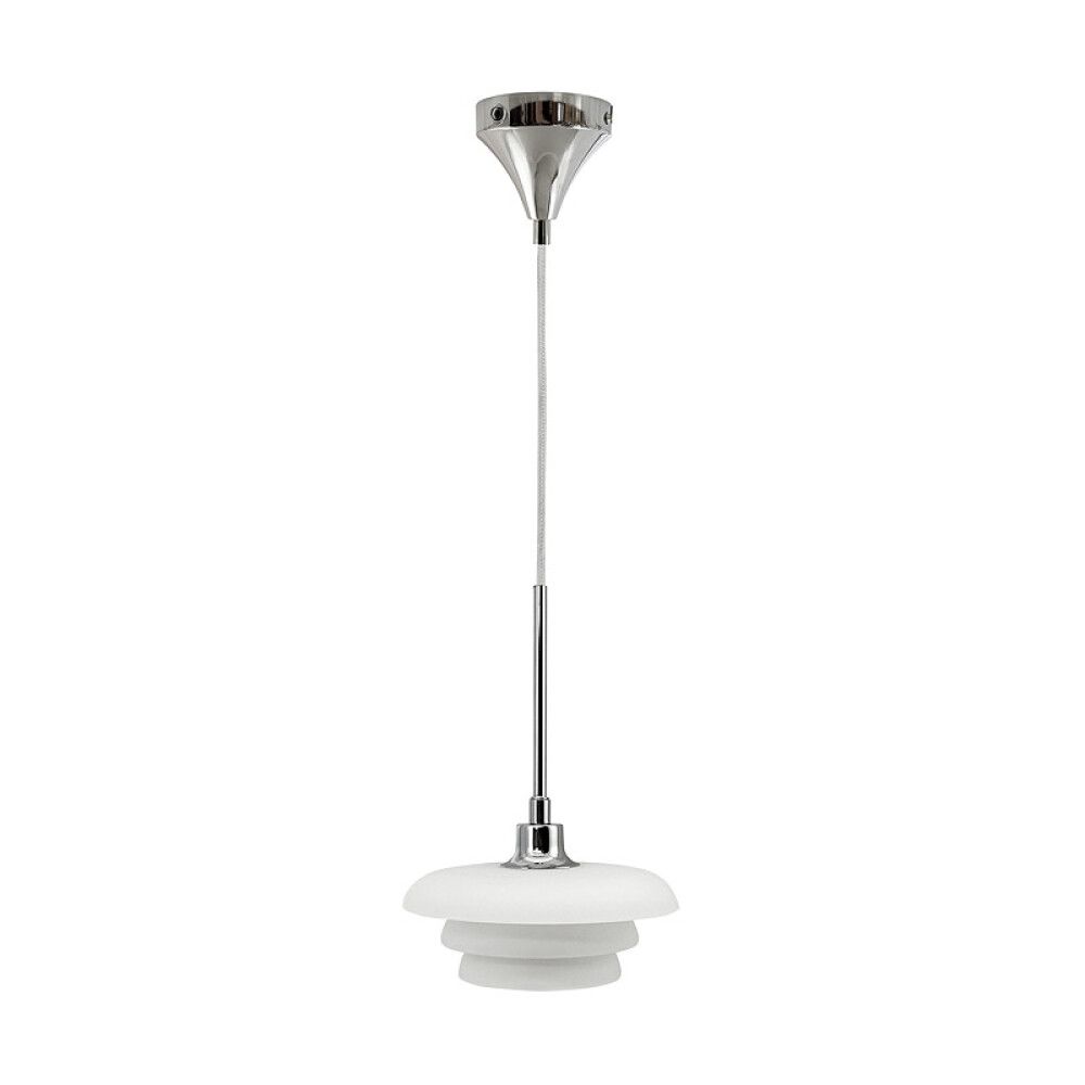 TAKLAMPE DYBERG LARSEN AVA 20CM OPAL/KROM