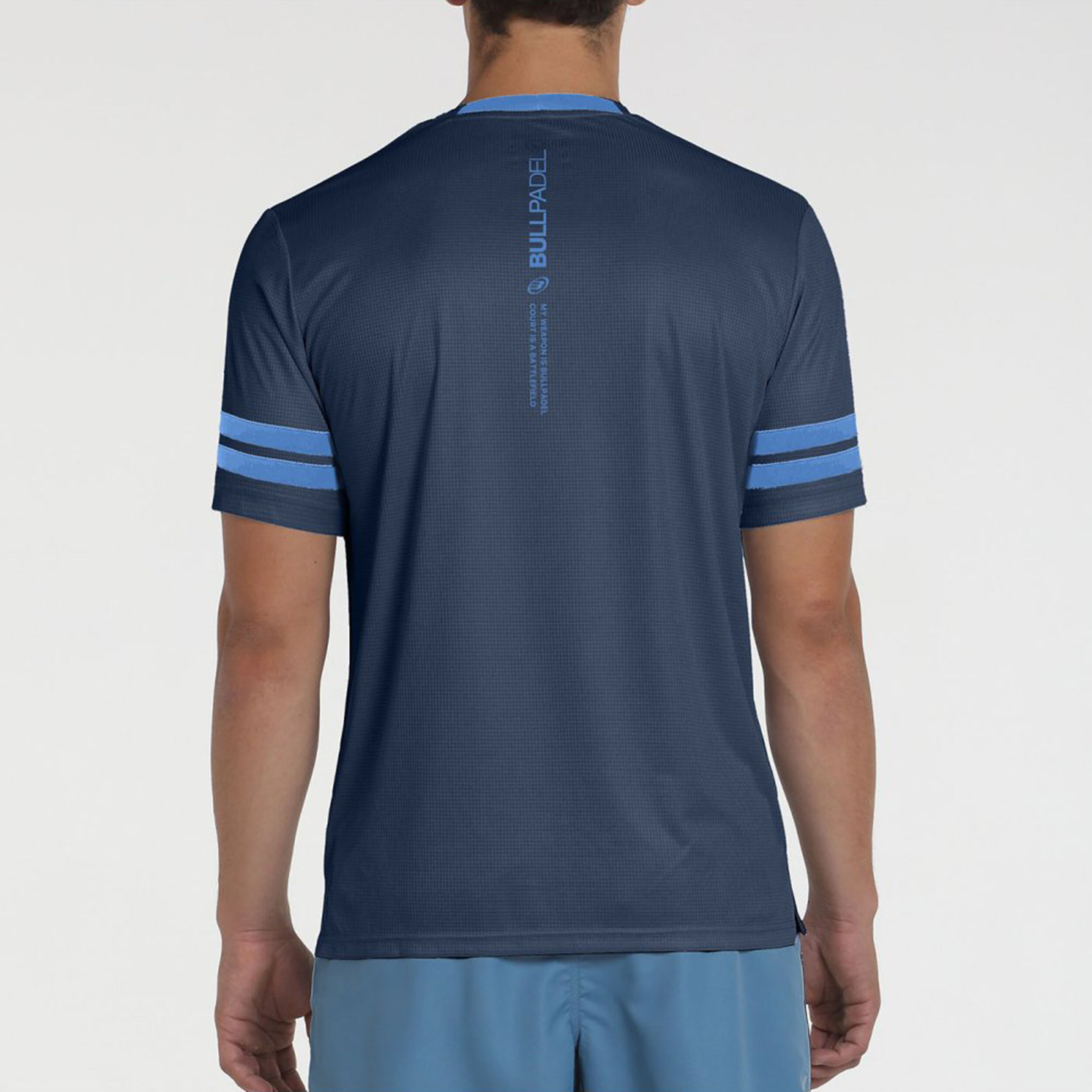 Bullpadel Berro T-shirt Hommes - Bleu Foncé