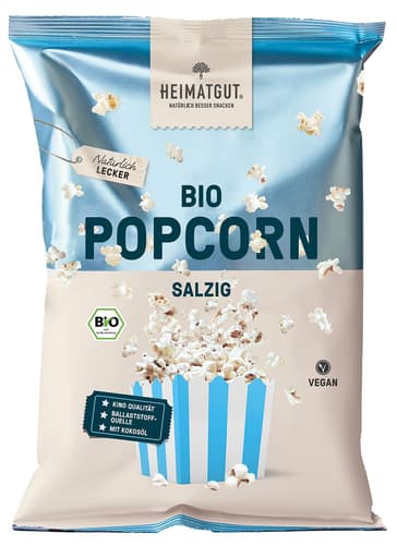 Heimatgut Bio Popcorn Salzig