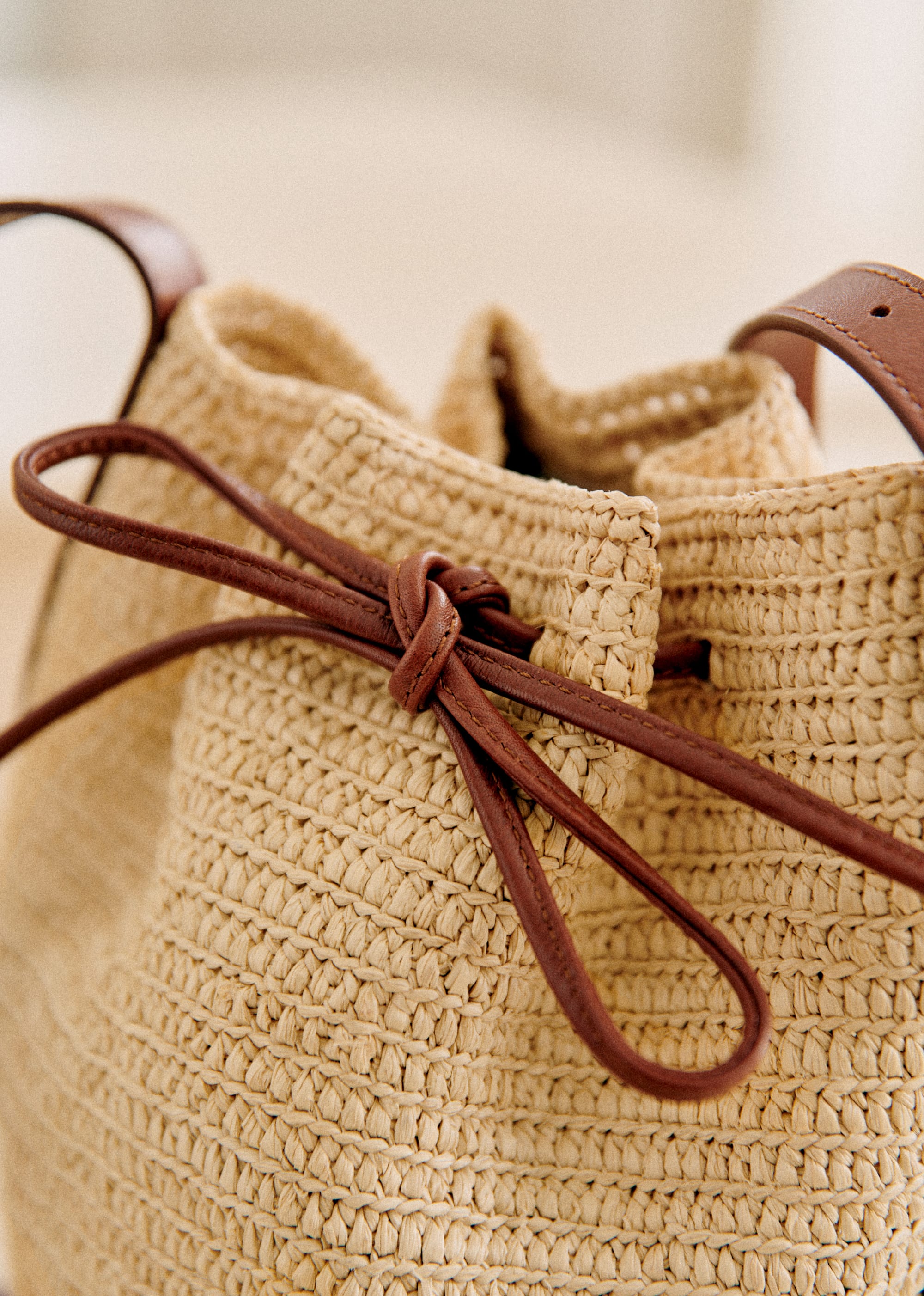 Bourse Mini Farrow - Raphia Naturel - SACS/NEW SACS Nos Sacs Iconiques 5906332