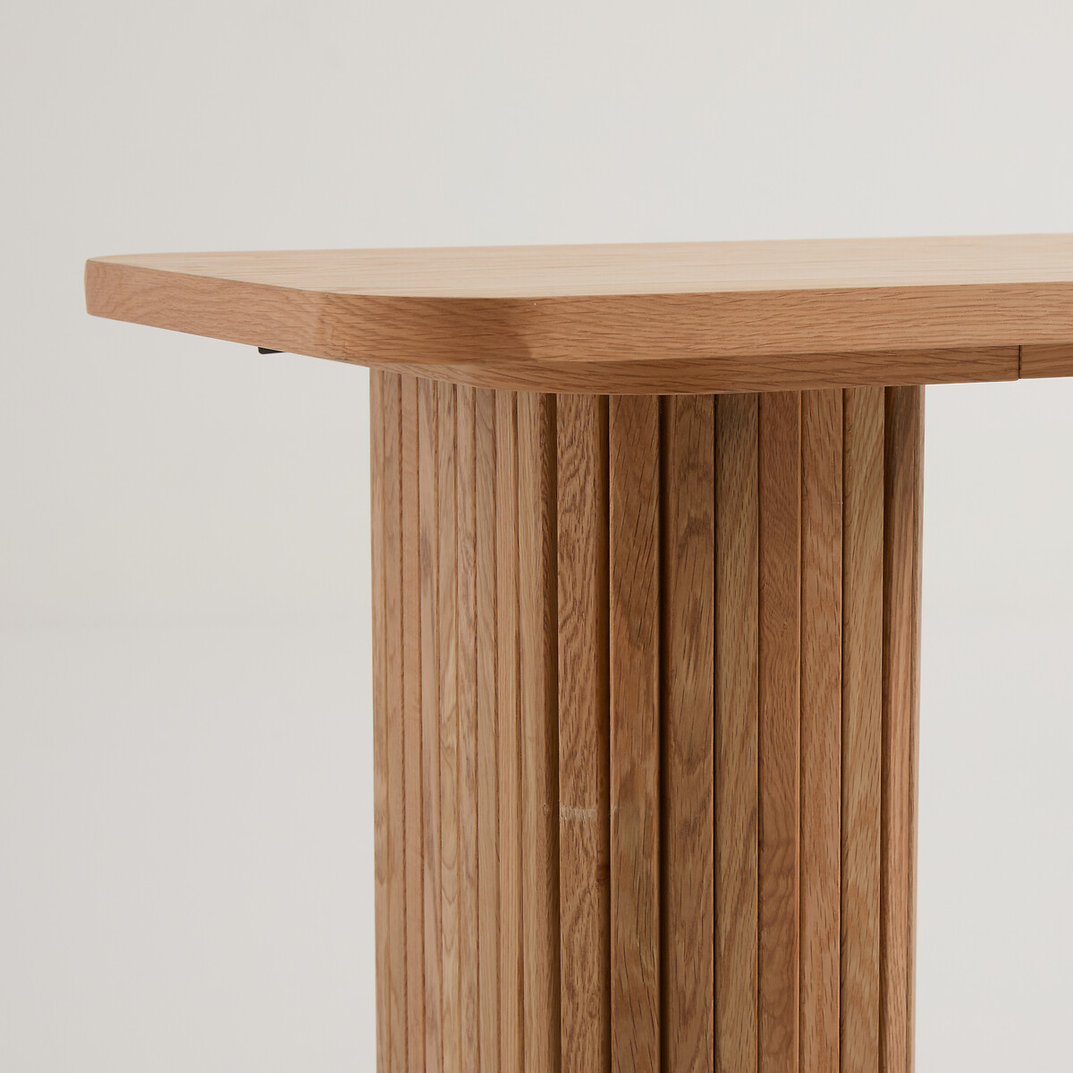 LA REDOUTE INTERIEURS<br>Mesa consolas de folheado de carvalho, Latti