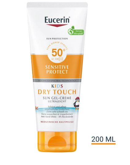 EUCERIN SUN KIDS Dry Touch Gel-Creme Lotion LSF50  Tb 200 ml