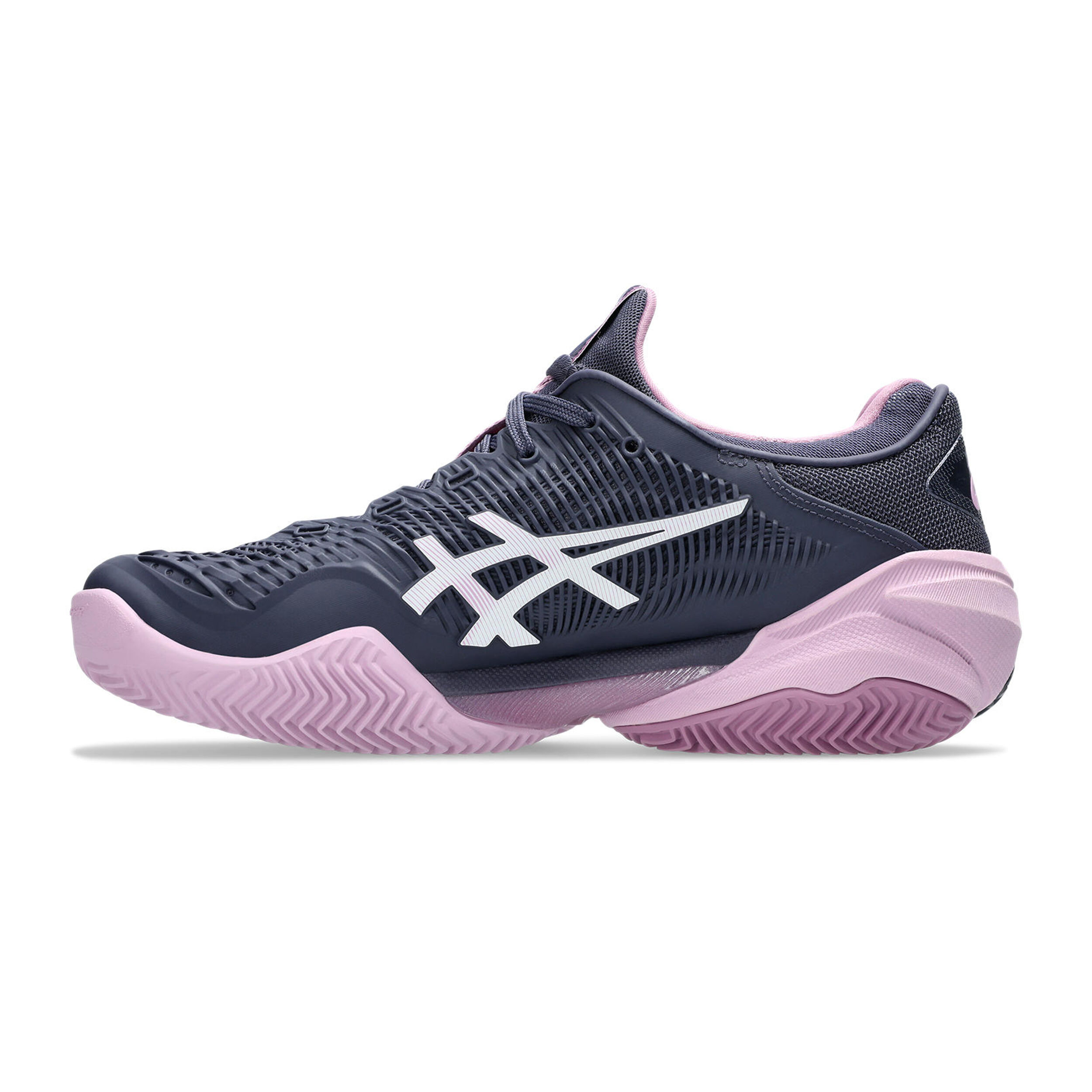 ASICS Court FF 3 Chaussure Terre Battue Femmes - Bleu Foncé , Rosé