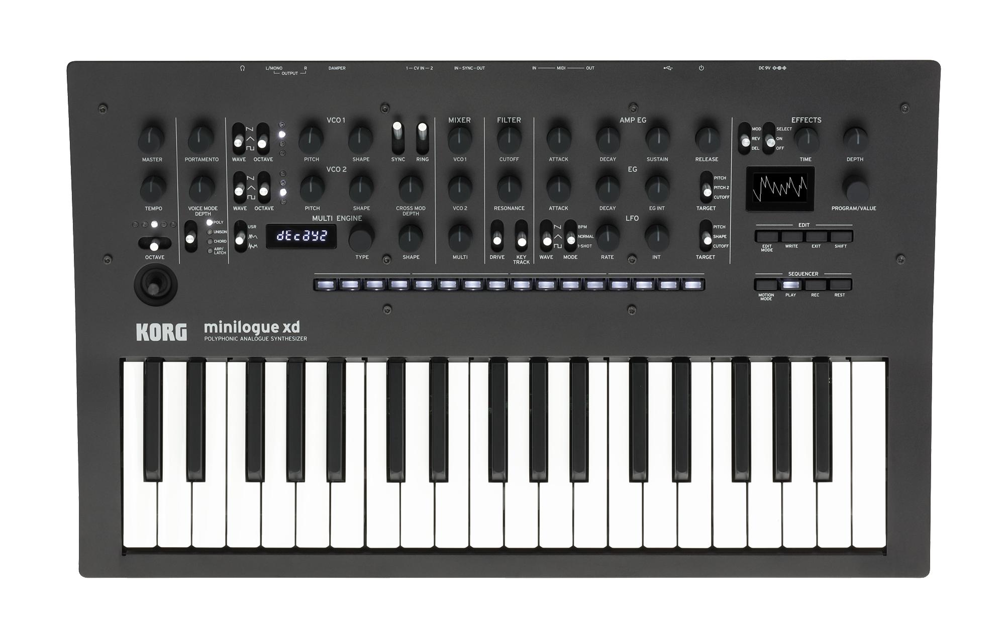 Synthesizer minilogue xd<br>Polyphoner Analogsynthesizer