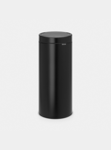 Touch Bin New afvalemmer, 30L, kunststof binnenemmer - Matt Black