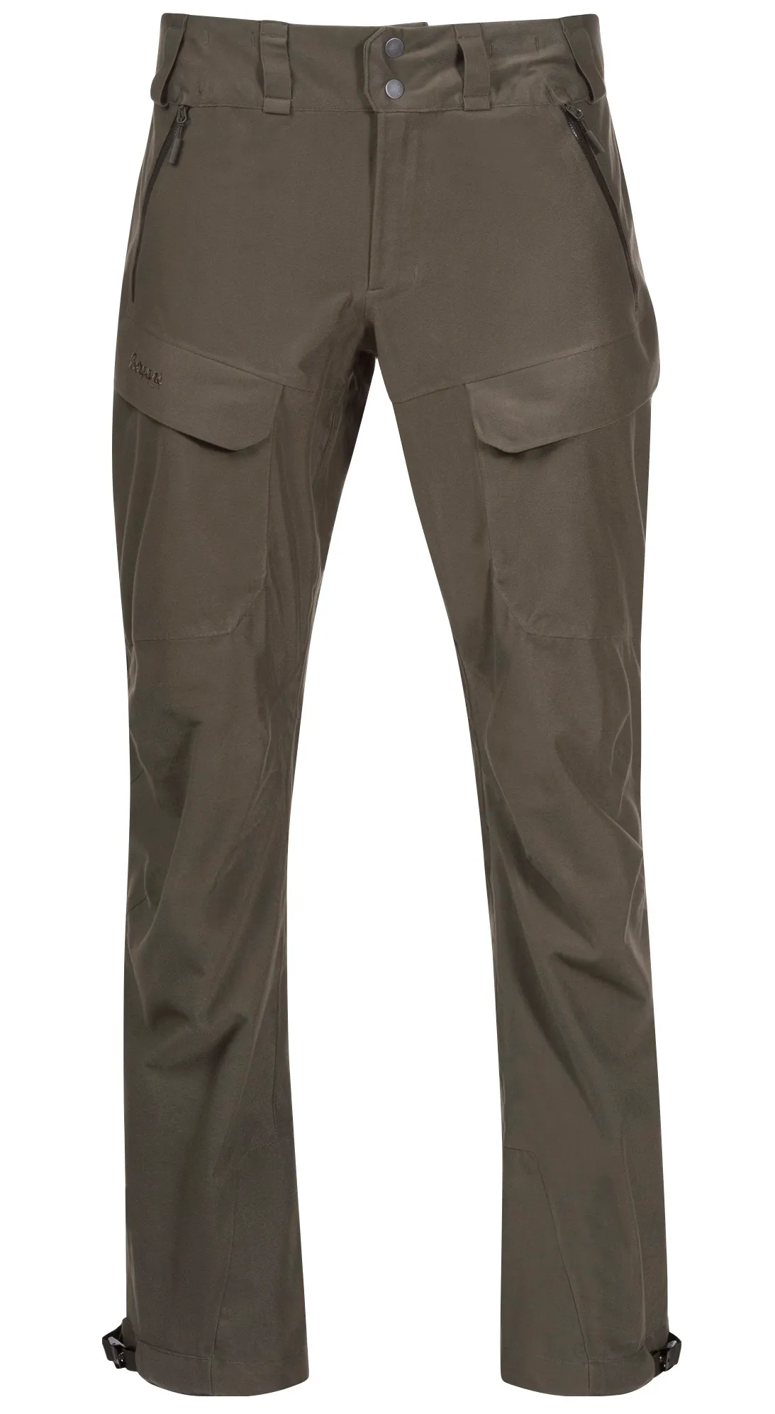 Bergans Unisex Hogna 3L Pants Green Mud