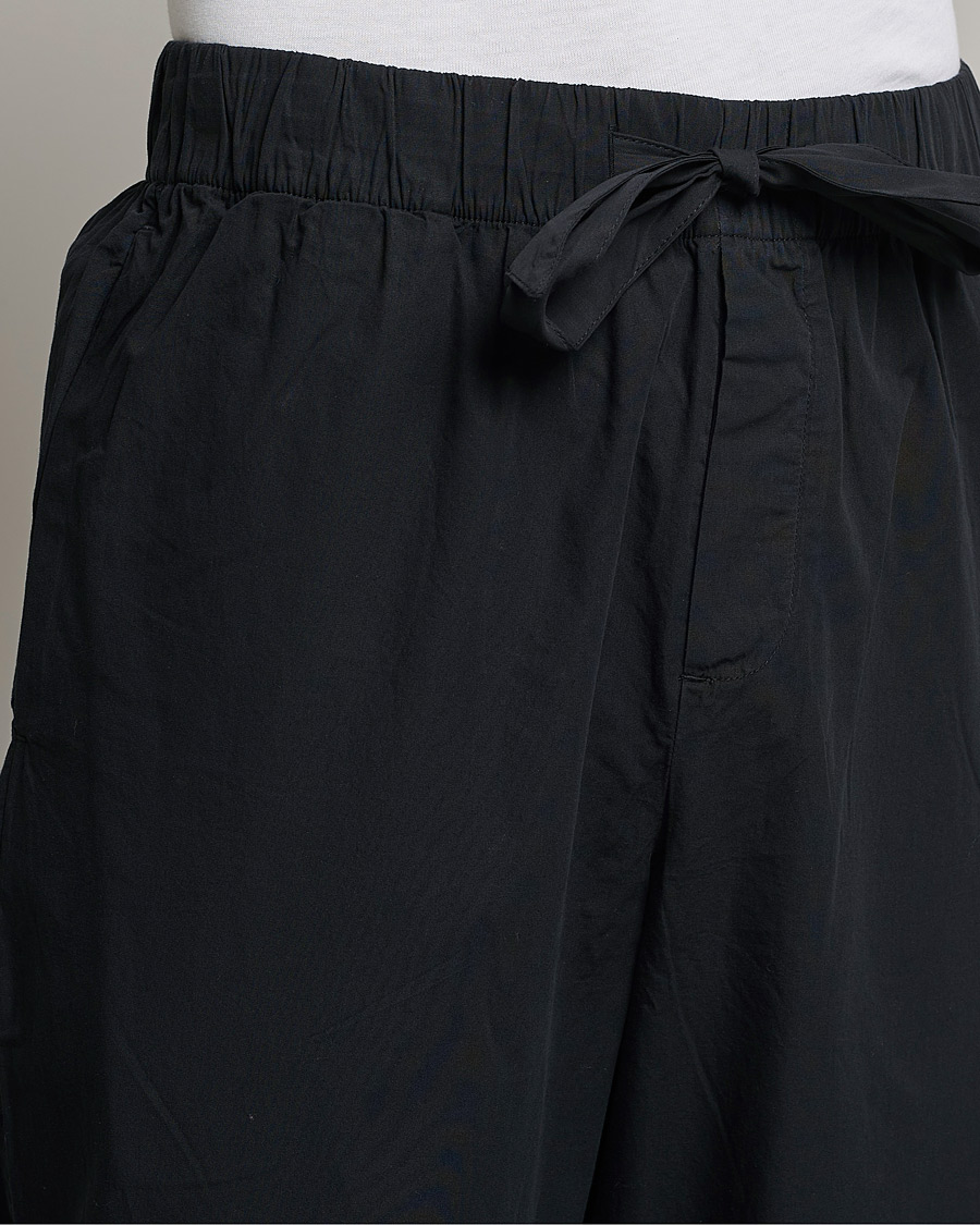 Tekla Poplin Pyjama Pants All Black