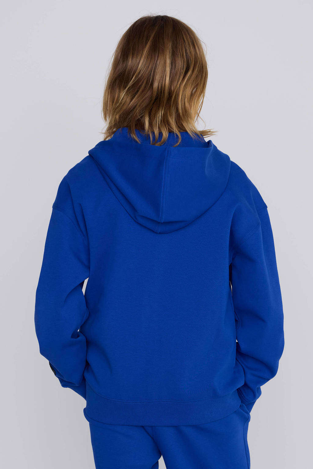 Coolcat Unisex Vest Charly met Capuchon Blauw