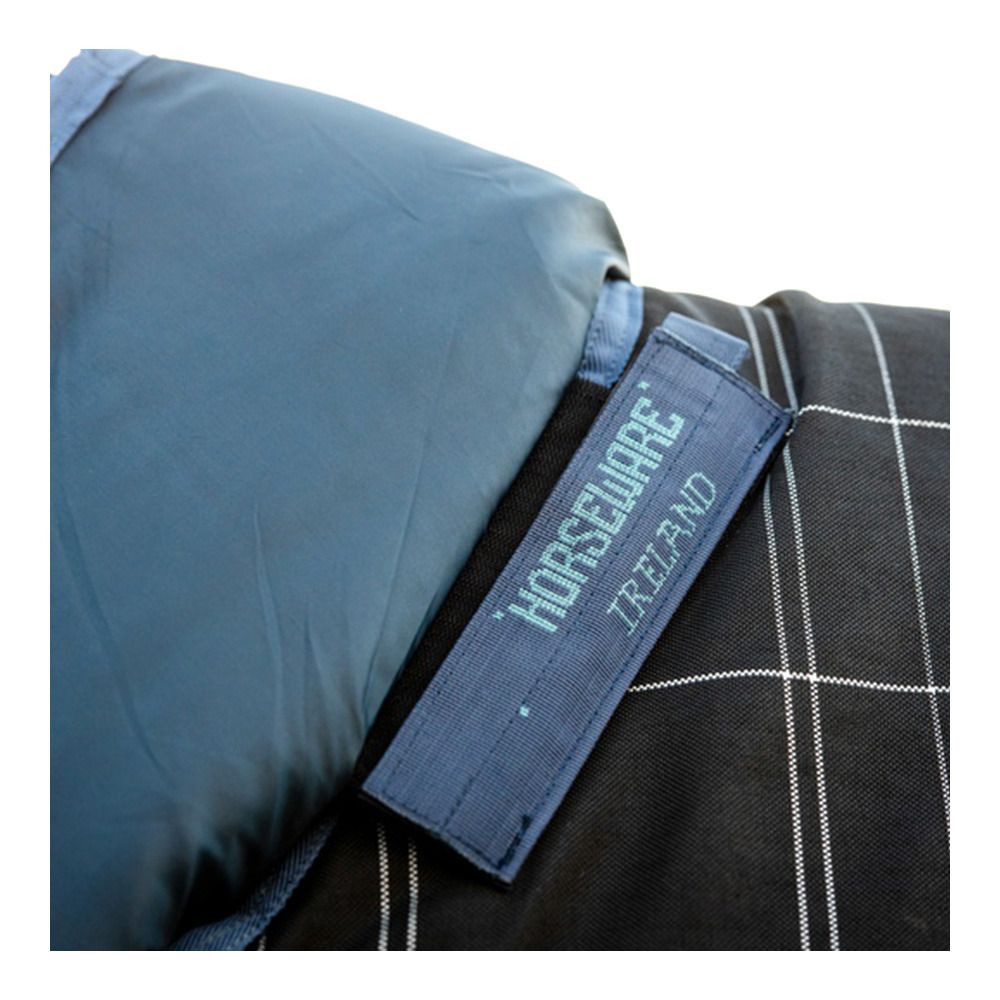 Horseware RHINO PLUS REFLECTECH VL 250G - Couverture de paddock + couvre-cou navy reflective/indigo