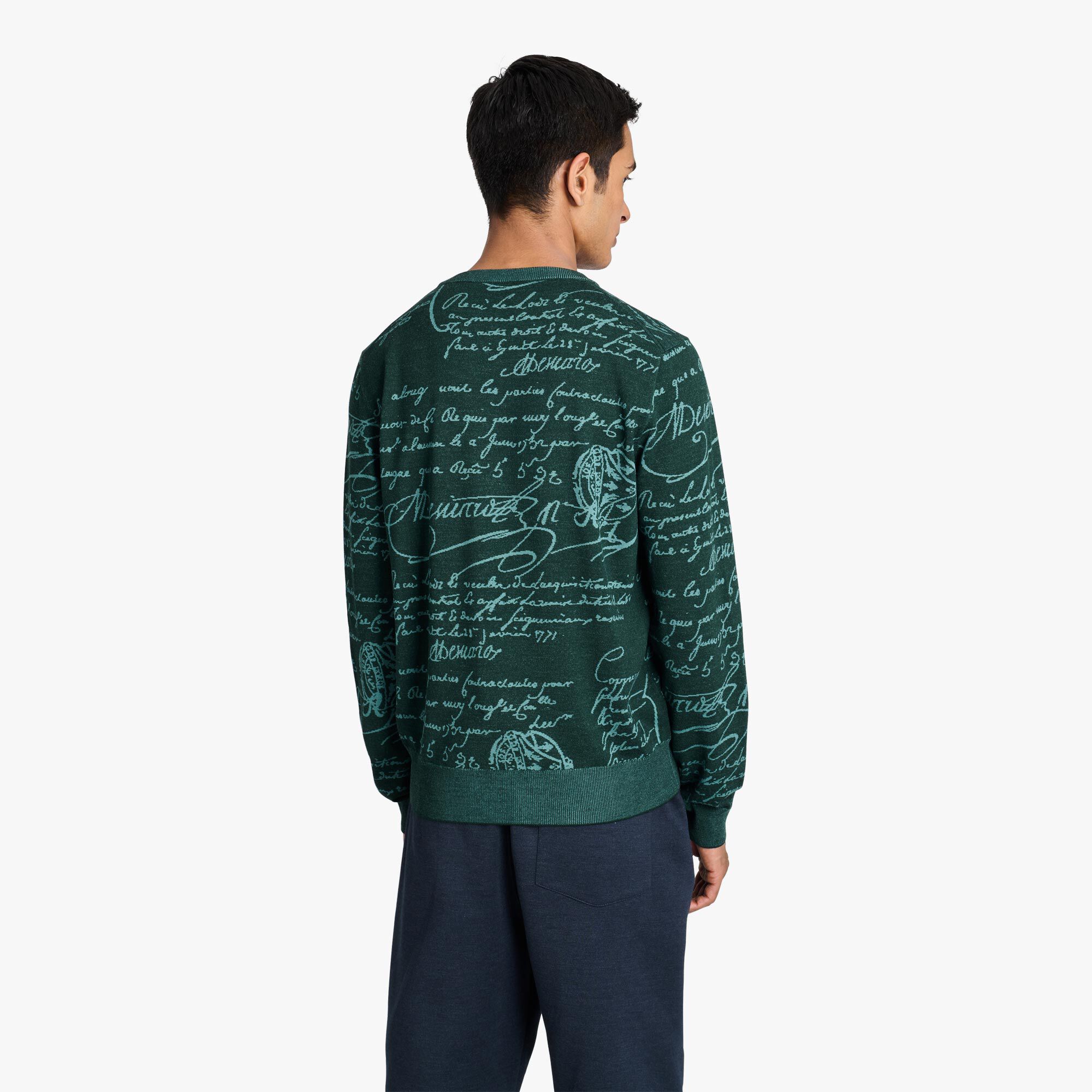 Pull En Laine Scritto