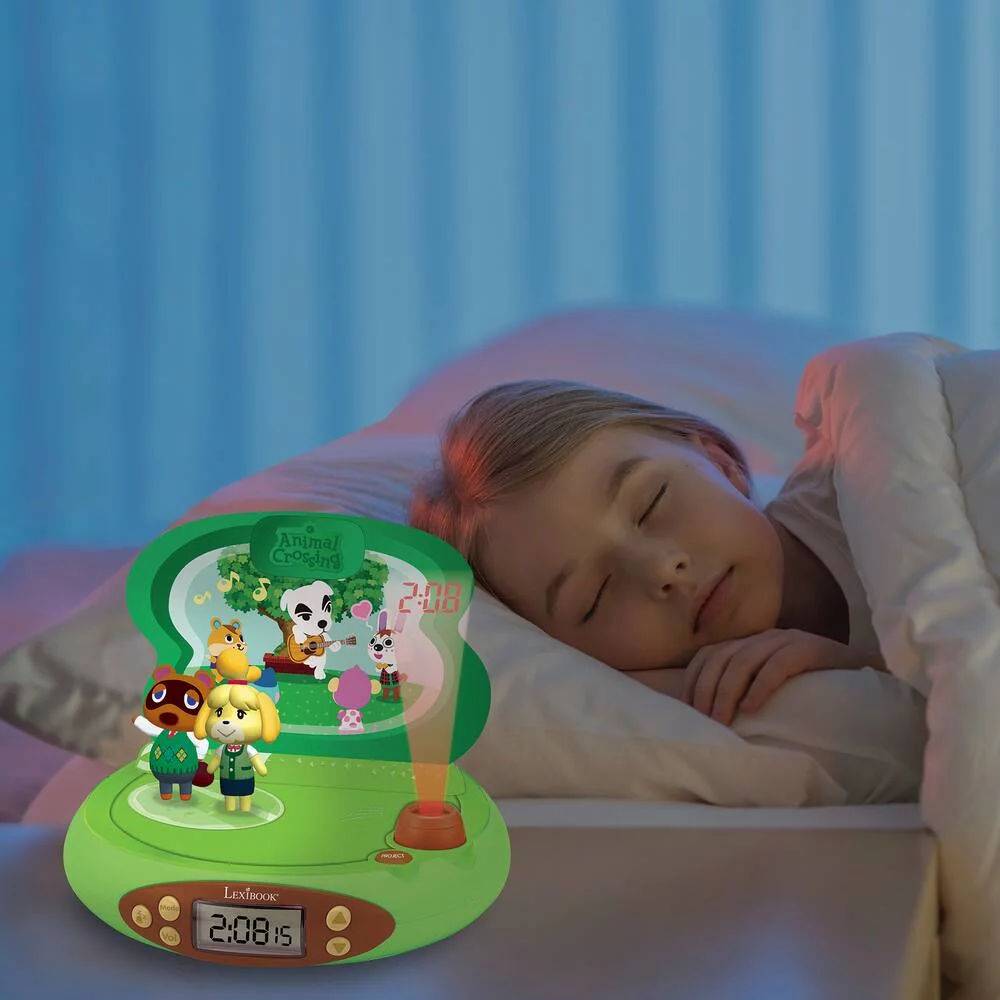 ANIMAL CROSSING - REVEIL PROJECTEUR AVEC SONS