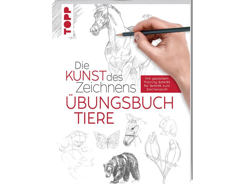 Frechverlag Handbuch Die Kunst des Zeichnens – Tiere 112 Se Übungsbuch Tiere