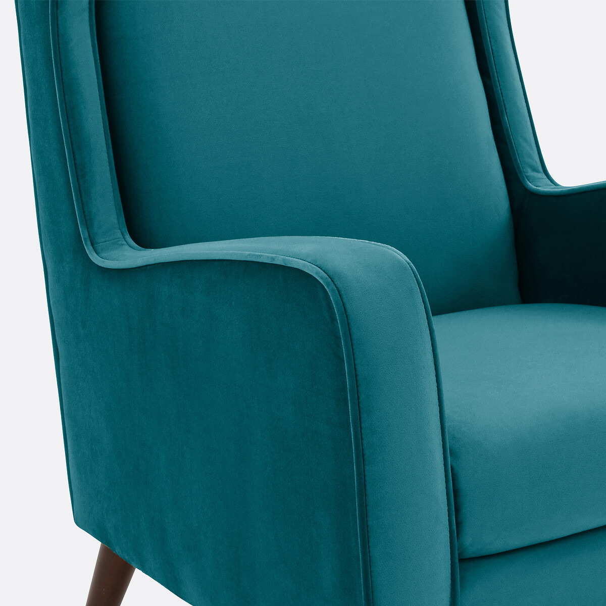 LA REDOUTE INTERIEURS<br>Poltrona XXL em fluweel, (Y)