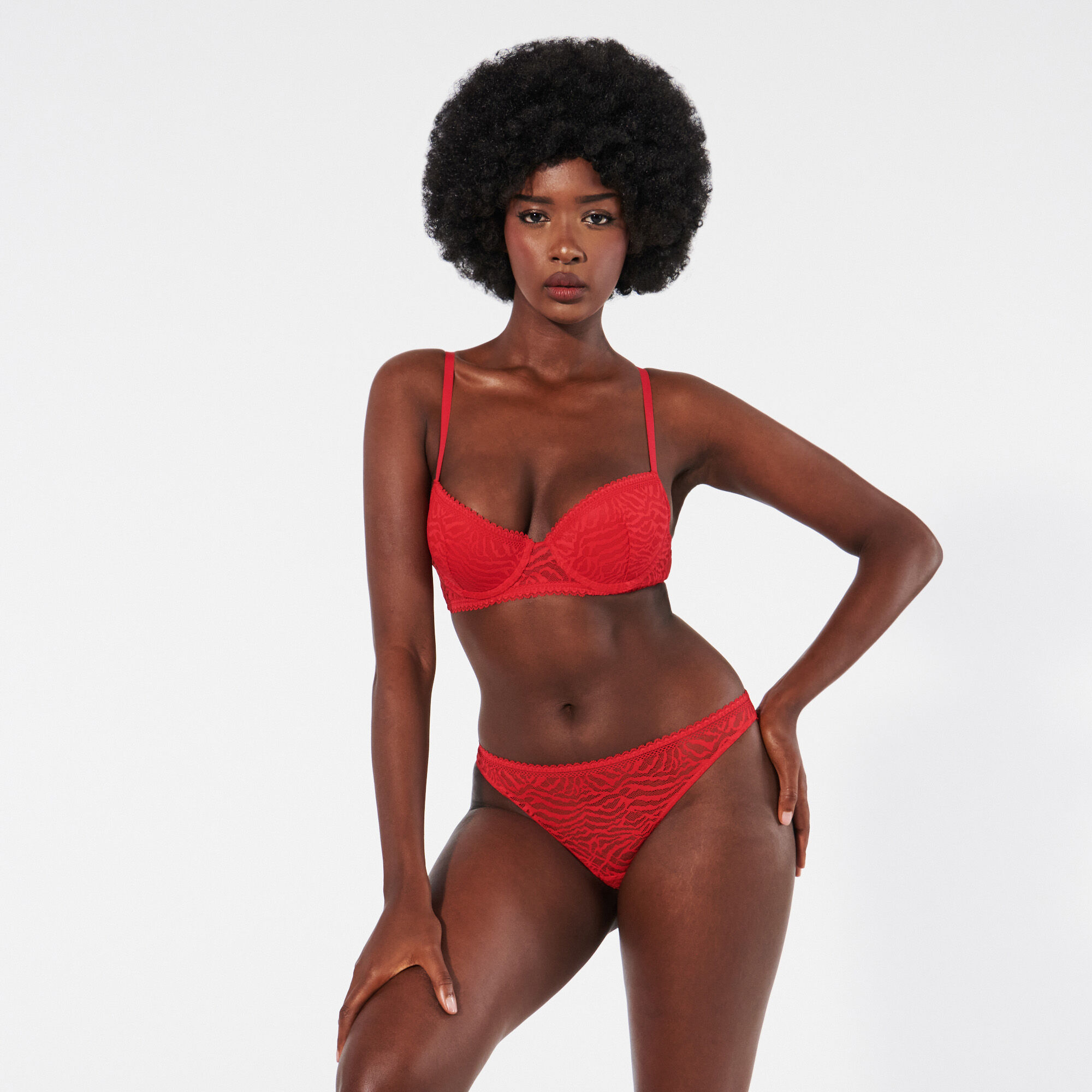 Soutien-gorge ampliforme en dentelle