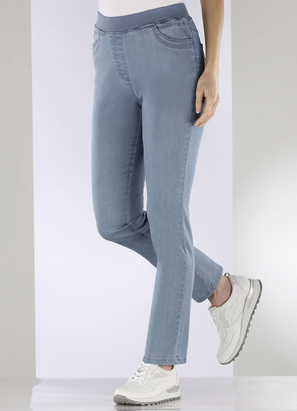 Jeans in Schlupfform