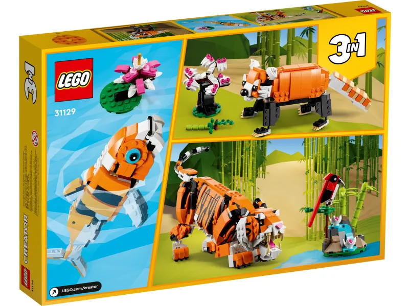 LEGO Creator 3-in-1 31129 Majestætisk tiger