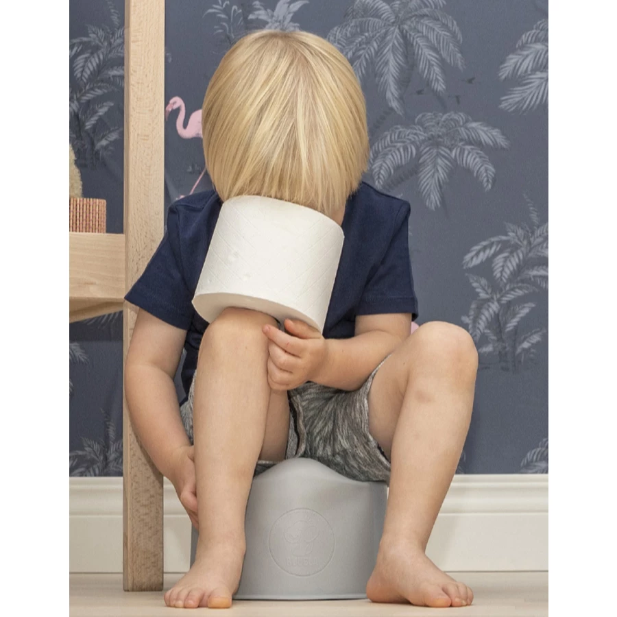 BUUBLA Töpfchen Buubla Travel Potty grün, hellgrau