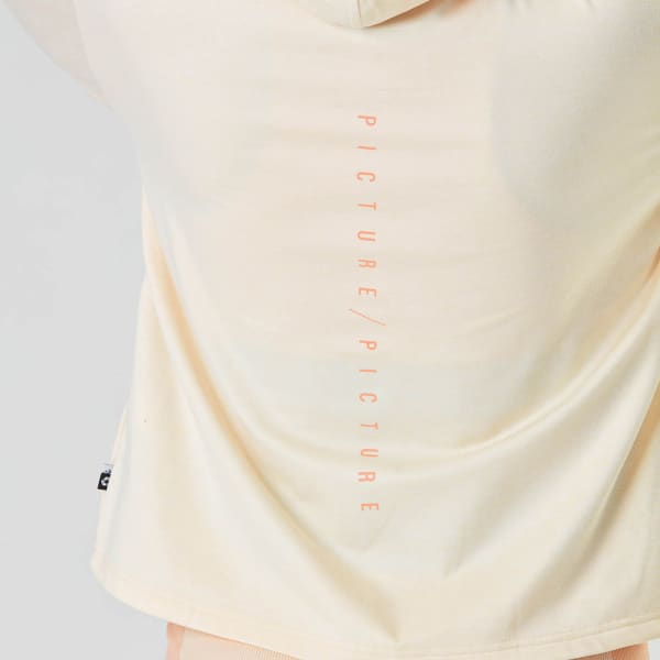 Veste polaire randonnée PICTURE CELEST FZ TECH HOODIE W SMOKE WHITE