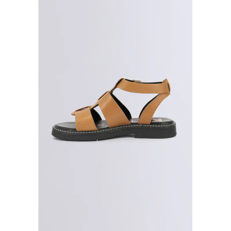 Kick lila Camel SANDALES Cuir Femme
