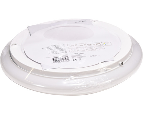 LED plafondlamp 10W 1400 lm 2700K Ø 30 cm wit