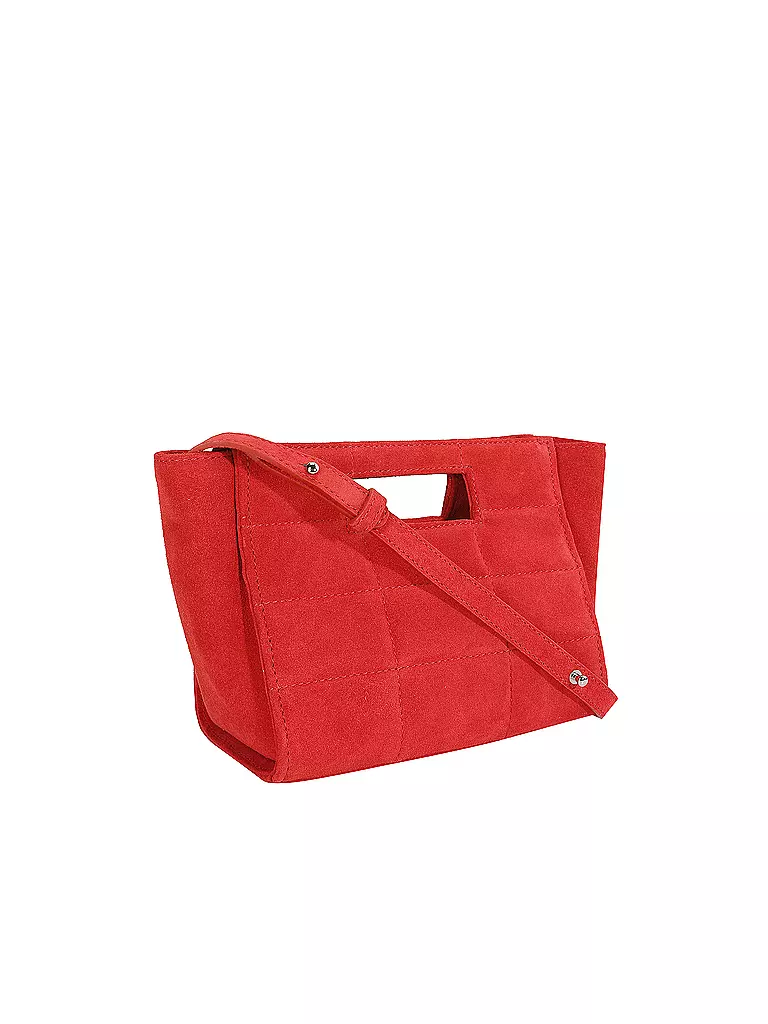 JULIA SKERGETH Ledertasche - Mini Bag LIMITED EDITION rot