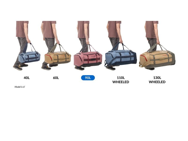 eagle creek Duffle Bag Cargo Hauler 90 l Blau/Grau Wasserabweisender Dufflebag