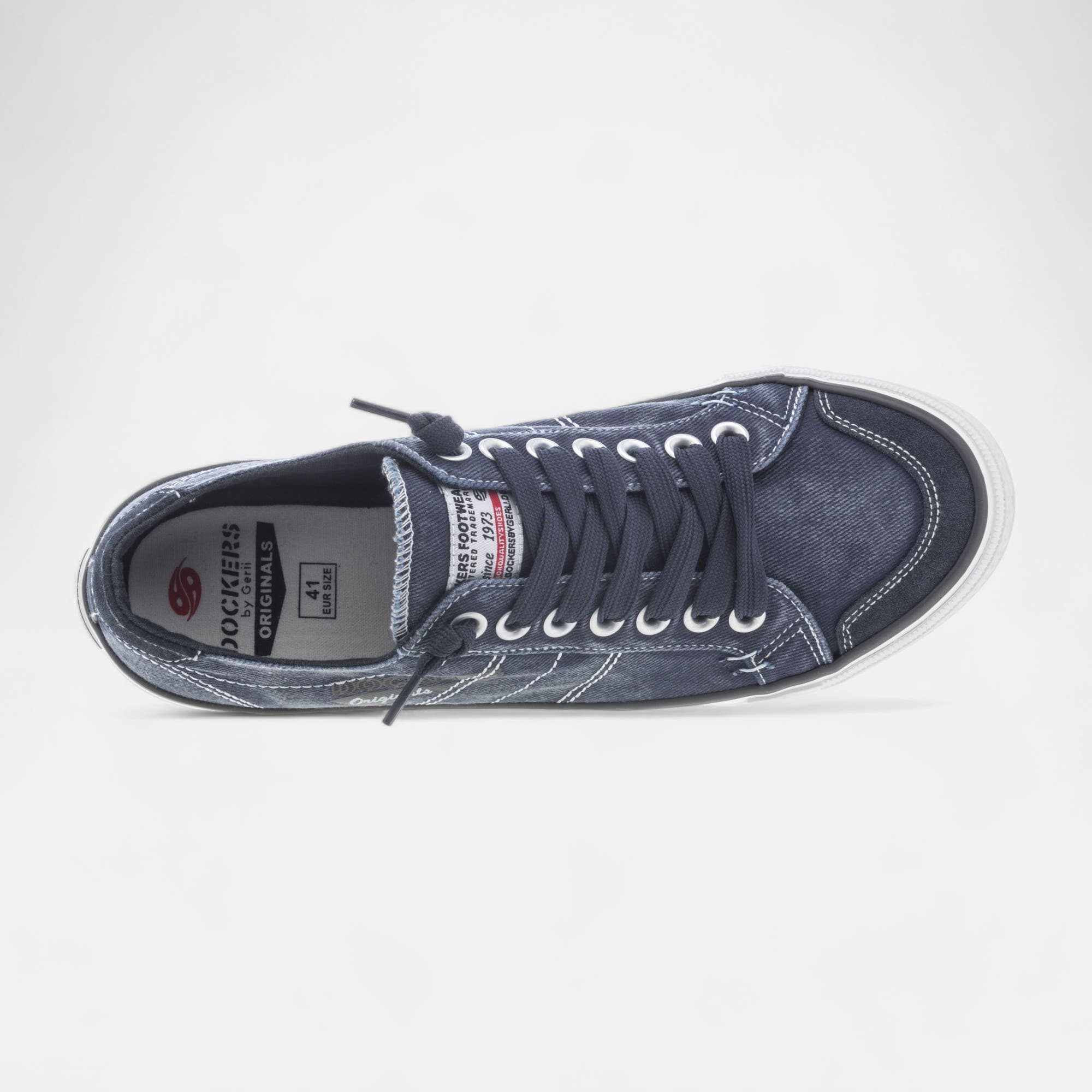 Baskets en toile Homme bleu marine